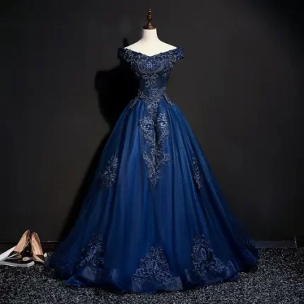 Blue Ball Gowns